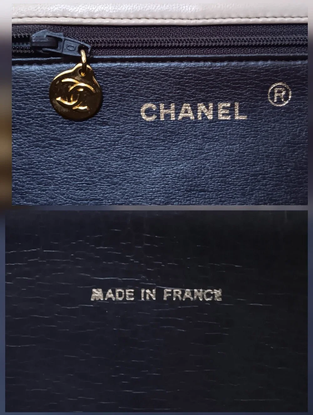 Chanel ✨️ Vintage Medium Full Flap Cream Beige Lambskin 24K GHW